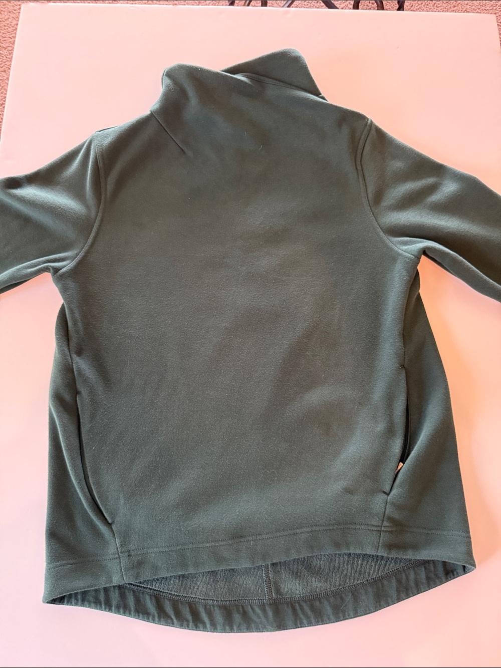 Athleta Cozy Karma Twist Neck Sweatshirt Seaweed Snack Size Small - Picture 11 of 15
